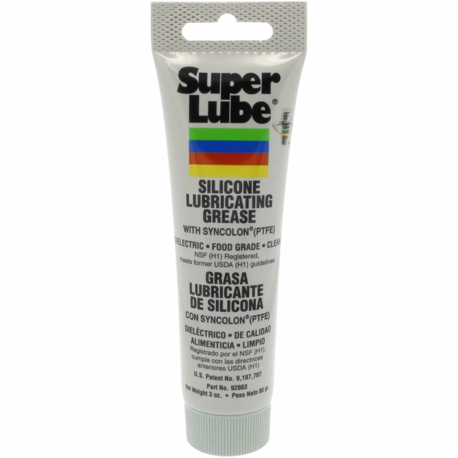 Silicone Lubricating Grease With PTFE Syncolon For Industrial And Automotive Use Pro Grade Waterproof And Rust Protection 3 Oz Tube