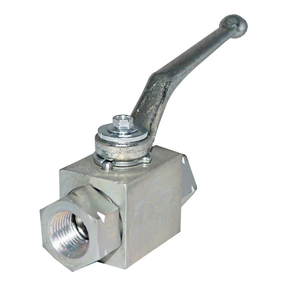 German Made Stainless Steel 316 High Pressure Ball Valve 3/4 Inch NPT Female Threads Up To 6000 PSI 420 Bar BKH Heavy Duty Hydraulic