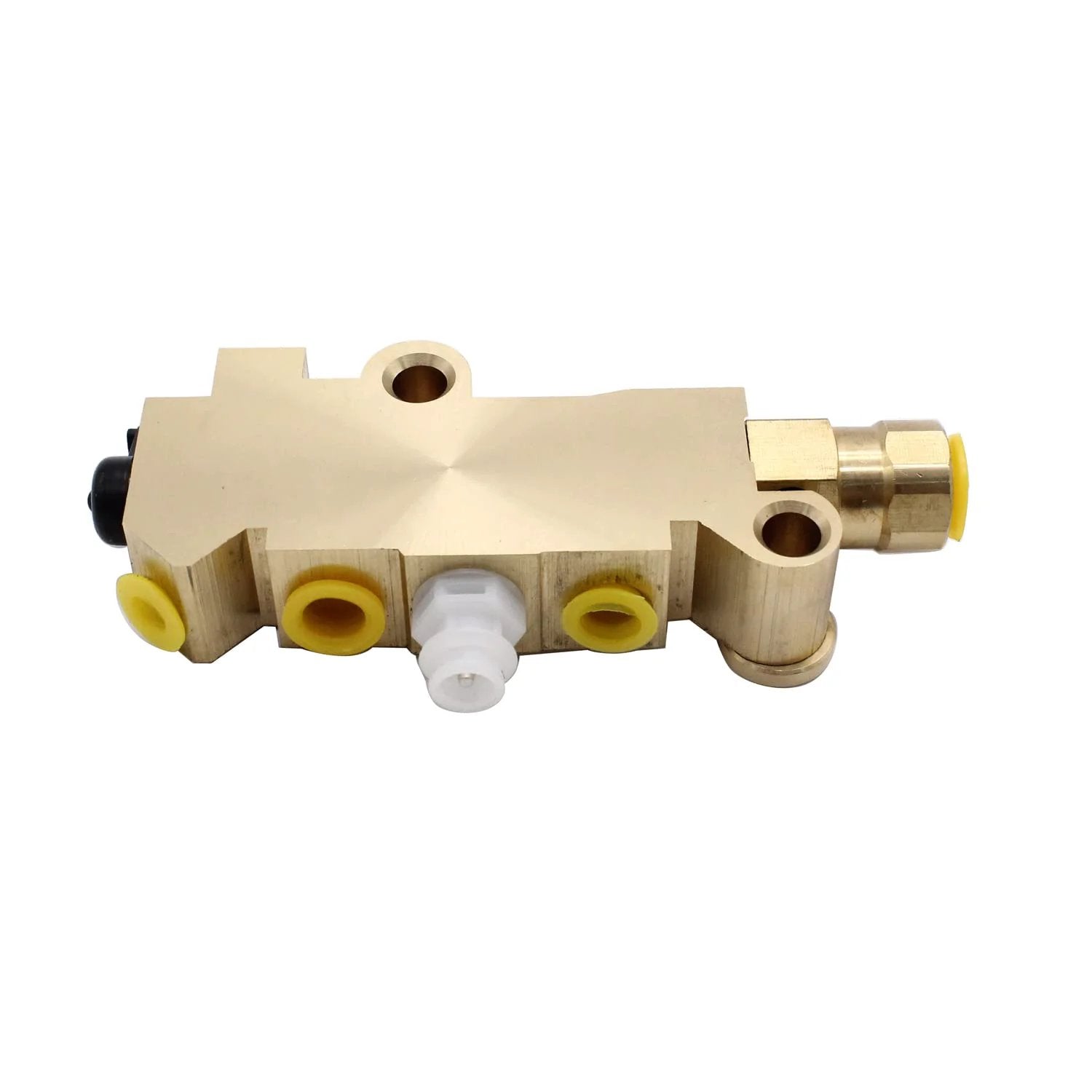 Brass PV2 Proportioning Valve For Disc And Drum Brake Systems Fits 1978 1987 Chevy GMC Full Size Trucks Front Disc Rear Drum Works On Ford Mopar And Other GM Models 2WD 4WD Half Ton Three Quarter Ton And One Ton