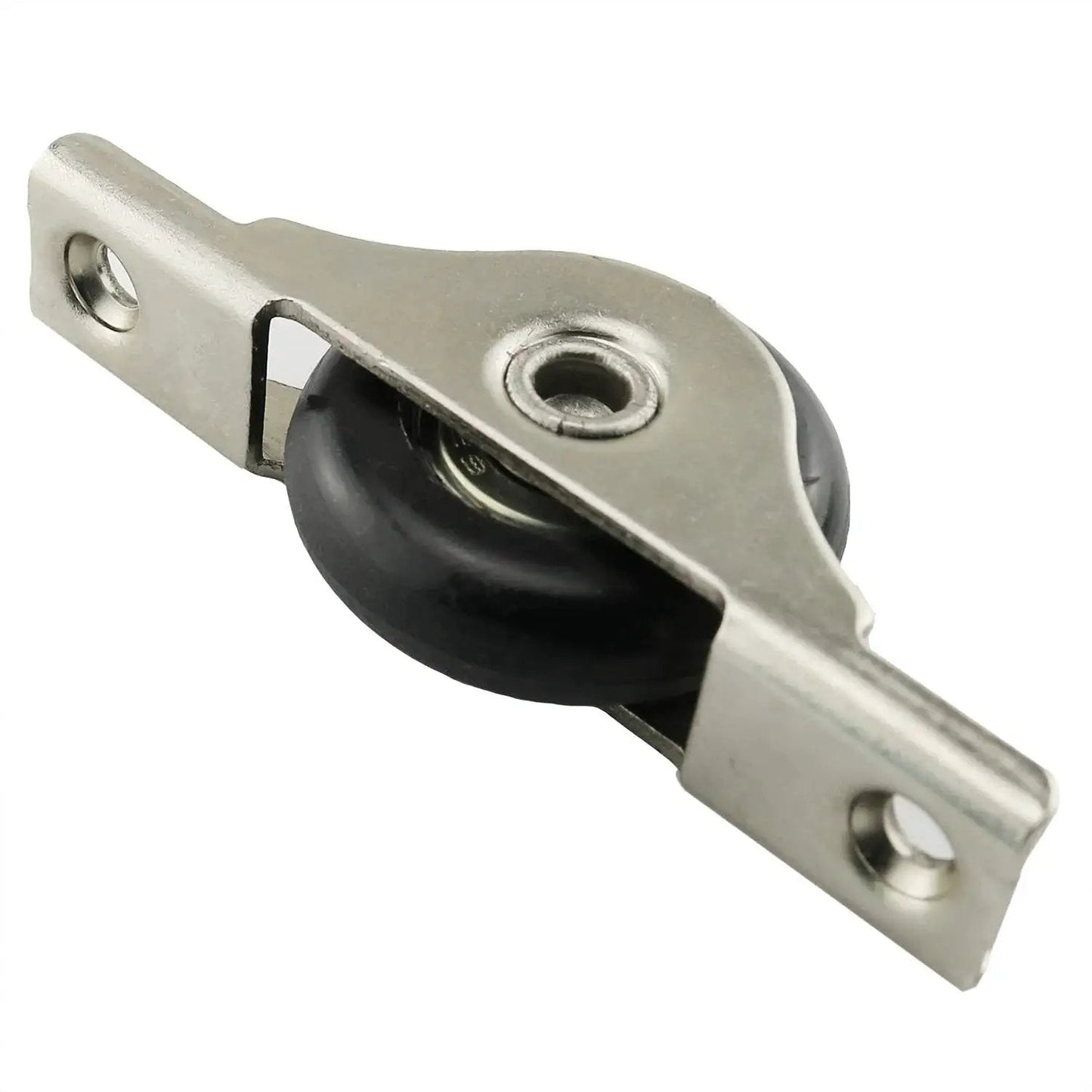 2 Pcs Nylon Wheel Sliding Door Roller 29mm Diameter With Stainless Steel Shell And Screws Black Window Weight Pulley