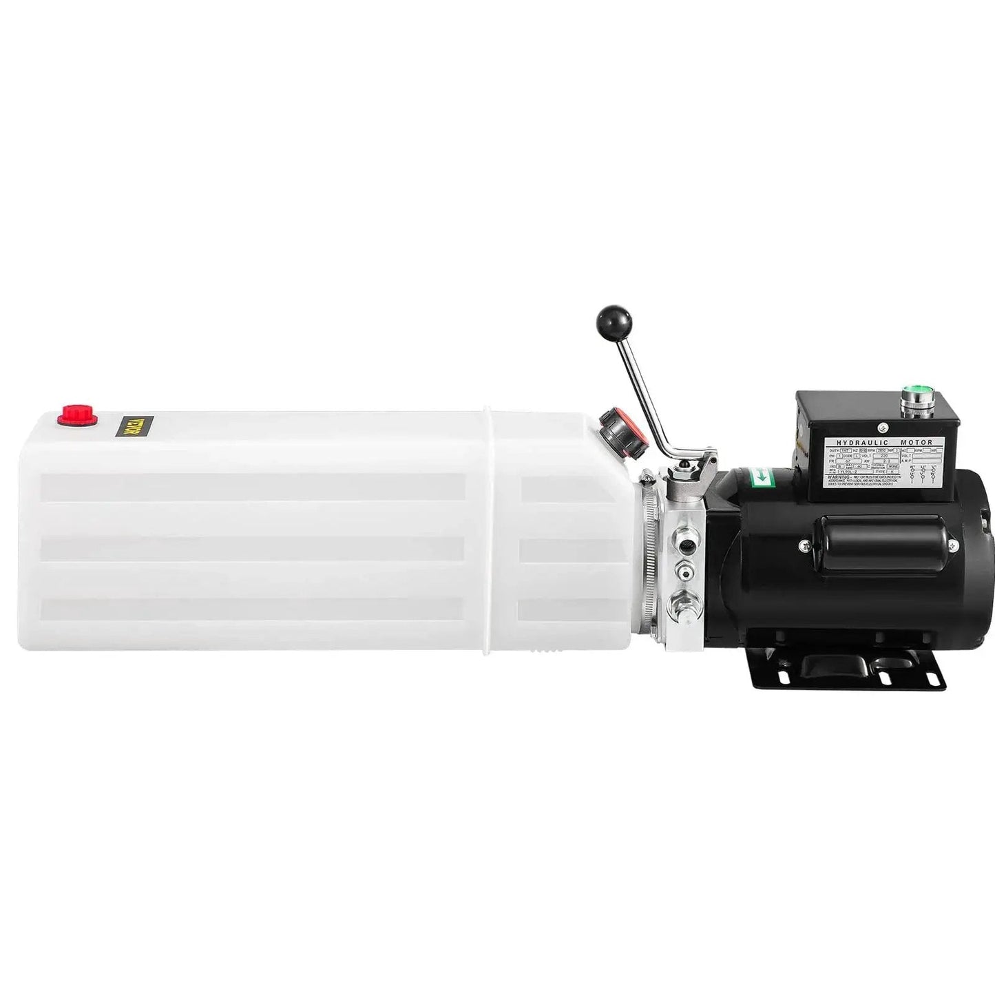 Hydraulic Power Unit For Car Lifts With 220V AC Motor, 3 HP, 2750 PSI, 6 Liter Reservoir, 6 Quart Pump For Two And Four Post Hoists