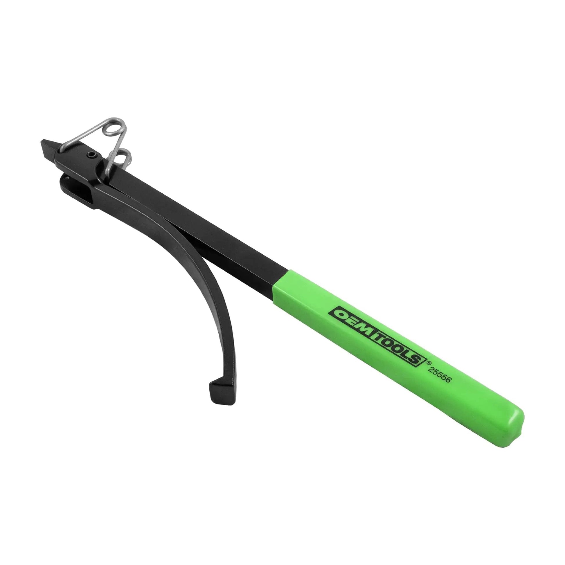 Flywheel Turner And Flexplate Tool With Sure Grip Turn For Quick Removal And Install Of Flywheels And Flexplates Flywheel Wrench For Engine Rotating Tool And Precise Torque During Installation OEMTOOLS, green handle