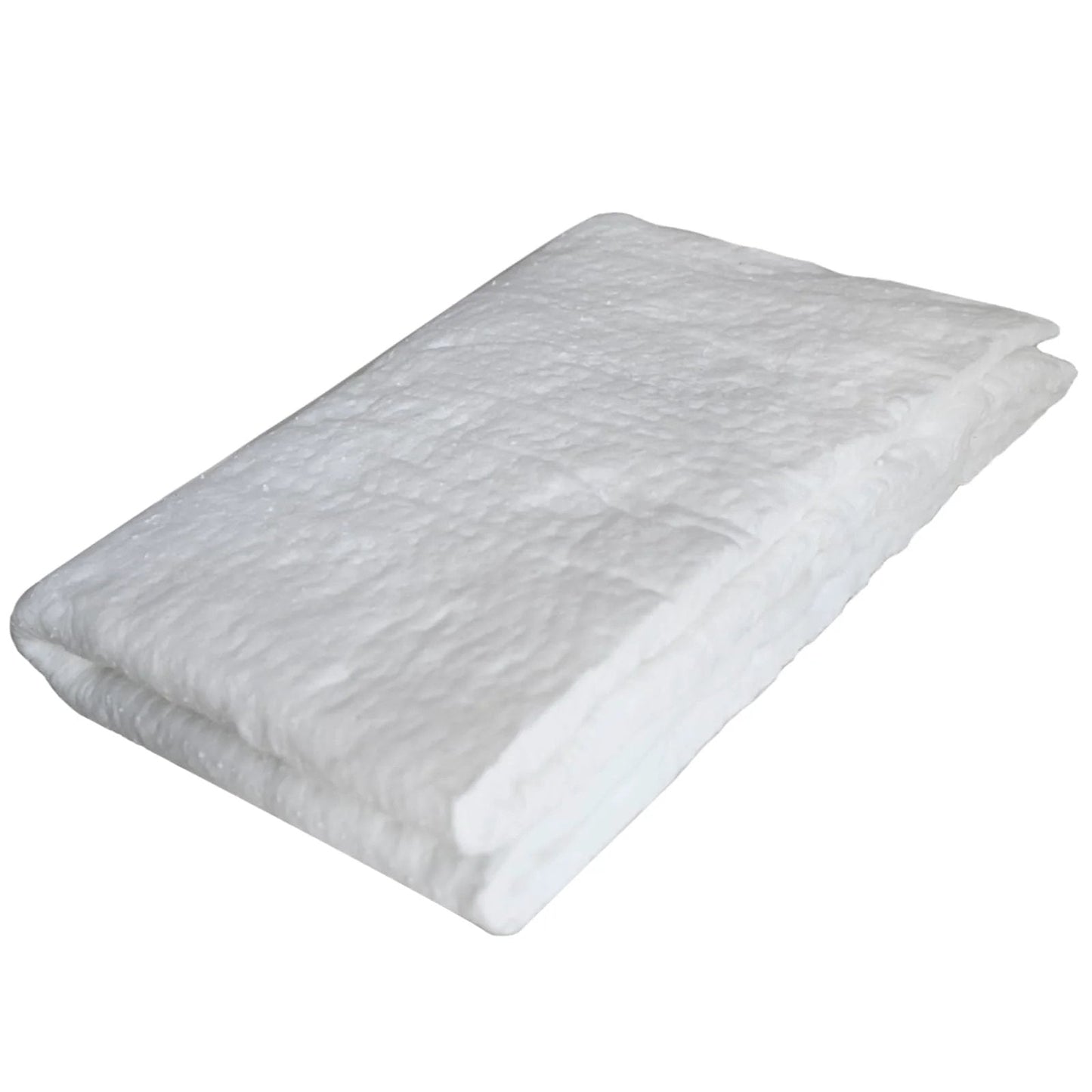 Ceramic Fiber Blanket For High Temp Fireproof Insulation Up To 2400F, Ideal As Wood Stove Baffle Insulation, folded view