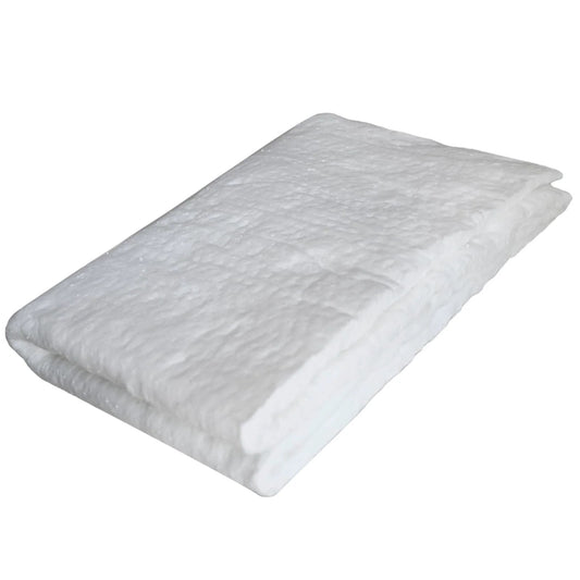 Ceramic Fiber Blanket For High Temp Fireproof Insulation Up To 2400F, Ideal As Wood Stove Baffle Insulation, folded view