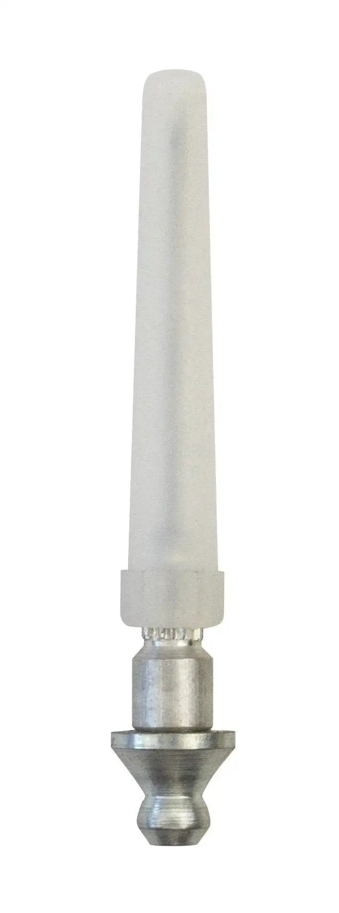 Grease Injector Needle For Sealed Bearings With 18 Gauge Steel And Protective Plastic Cover Snaps On To Jaw Type Coupler