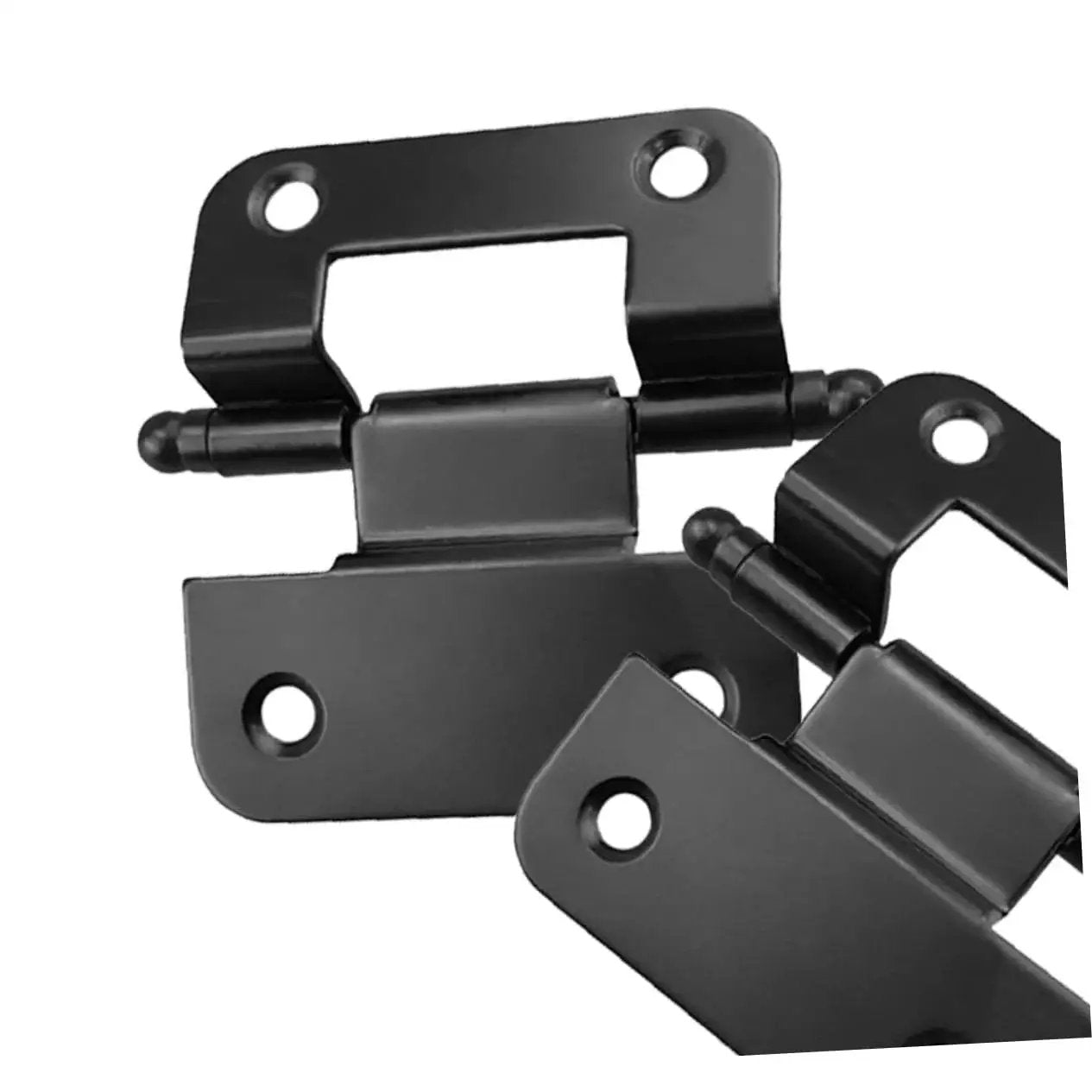 Heavy Duty Cabinet Door Hinges Set Of 10 For Replacement Durable Iron Construction with self closing embedded design