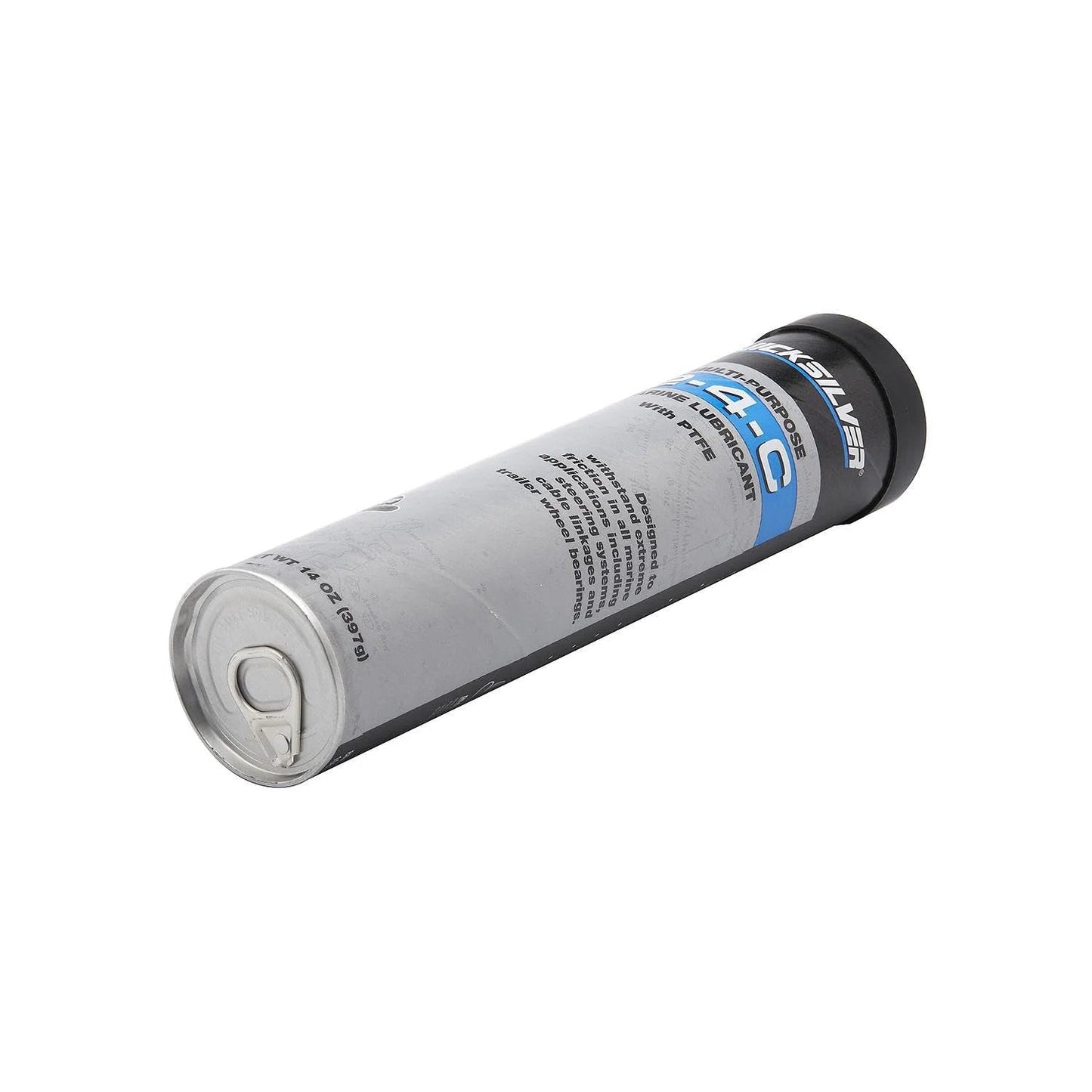 Marine Grease With PTFE For Steering Cables And Marine Equipment, 14 oz tube, lithium-based NLGI 2 grease, side view