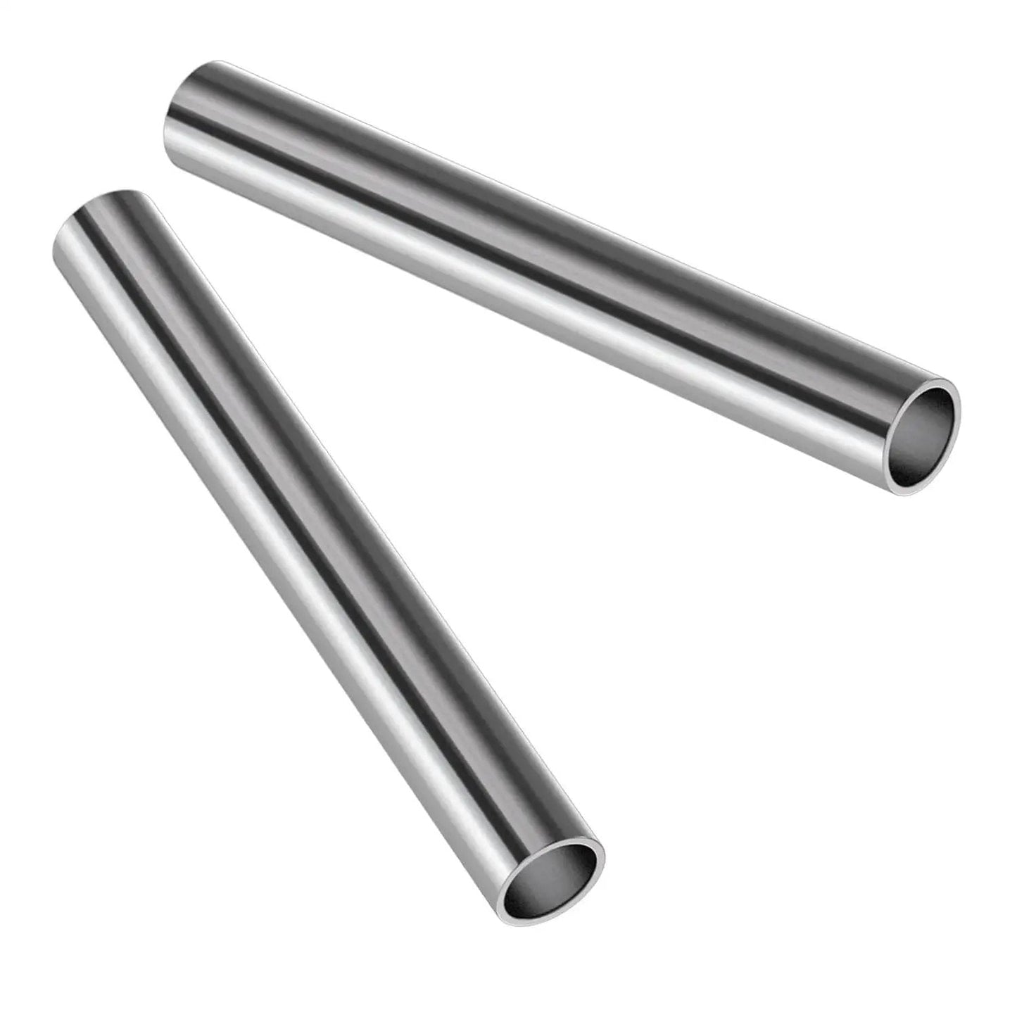 Two Pack Stainless Steel Round Tubing 300mm 0.75 Inch OD 304 Seamless Tube Heavy Duty Industrial Grade For Machinery Built To Last
