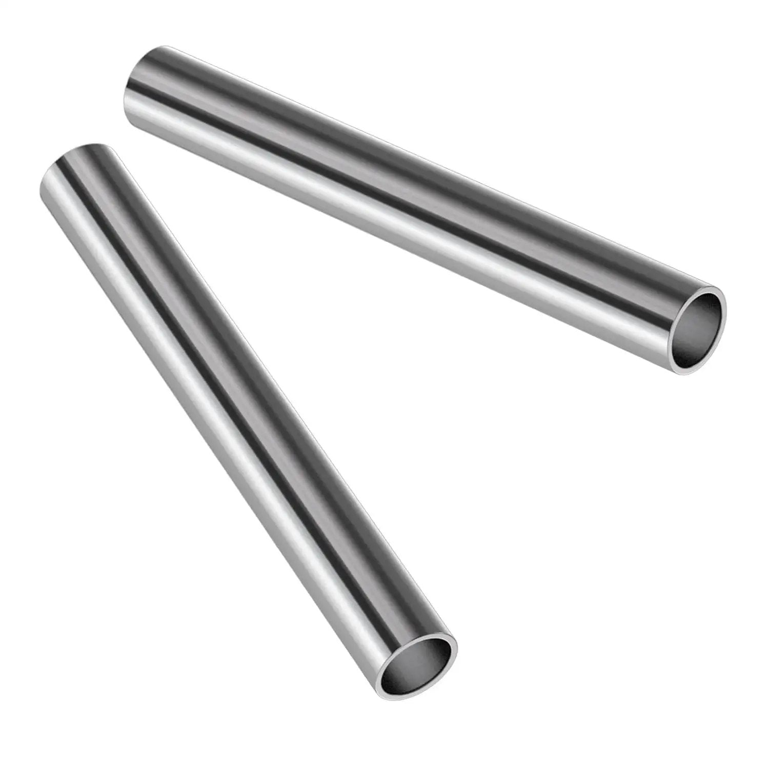 Two Pack Stainless Steel Round Tubing 300mm 0.75 Inch OD 304 Seamless Tube Heavy Duty Industrial Grade For Machinery Built To Last
