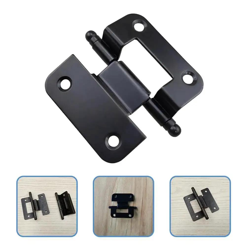 Beefy 10 Pack Cabinet Door Hinges For Residential Doors Built From Solid Iron With Smooth Burr Free Edges High Load Bearing Capacity