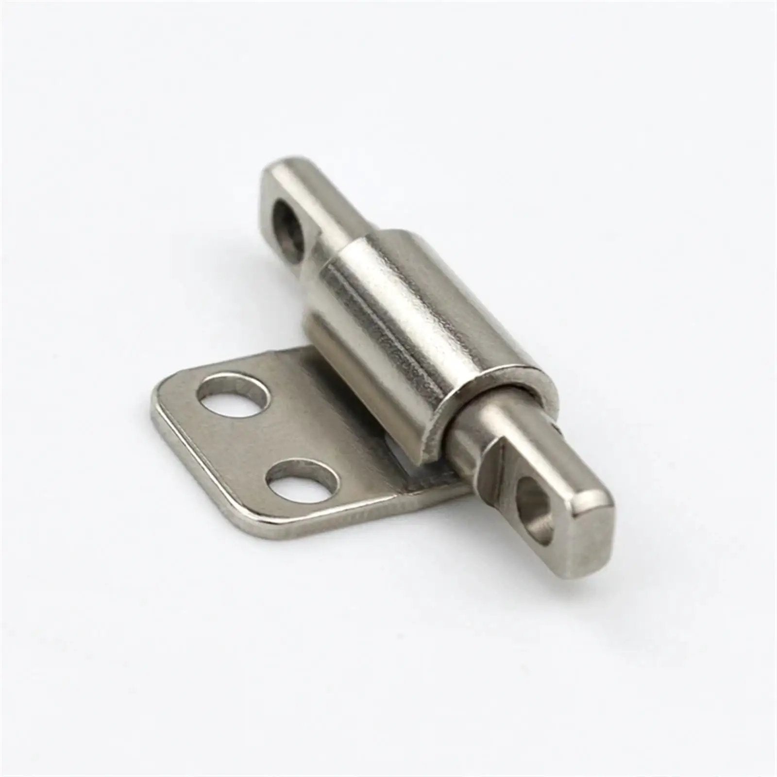 Stainless Steel Self Closing Reversible Door Hinge With 360 Degree Torque Friction Positioning shown laying on a flat surface