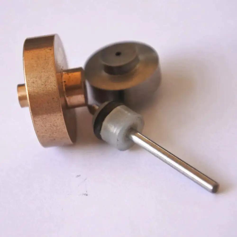 OmniJet III Repair Kit 104497 For Jet Edge Waterjet Machines, On Off Valve Parts, brass and metal components close-up view.