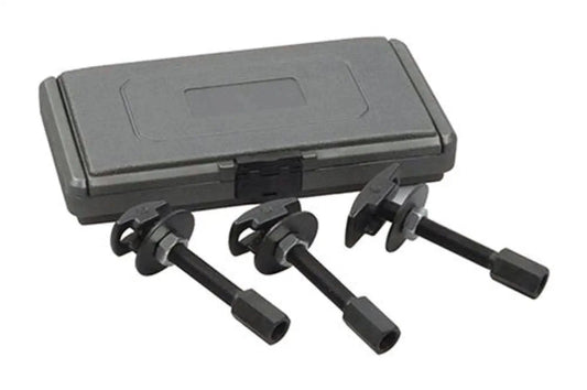 Rear Axle Bearing Puller Set Three Piece For Semi Floating Bearings On Most Domestic Cars with case