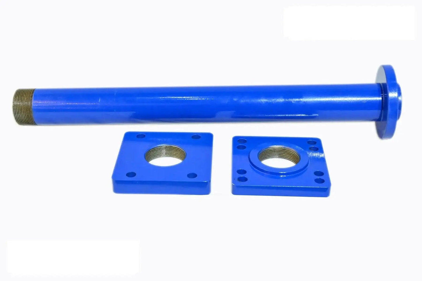 Blue Axle Bearing Puller Tool For Toyota Differentials Compatible With 2003 And Earlier Models, includes bar and adapter plates