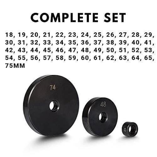 52-Piece Bushing Bearing Seal Driver Tool Set 3/4" to 2-15/16"