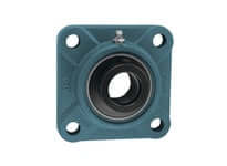 1-1/2 in Heavy Duty Eccentric Collar with 4-Bolt Flange - Single Shaft Locking Adapter for Linear Slide Units, Compatible with Sealed Ball Bearing Housings and Ceramic Inserts
