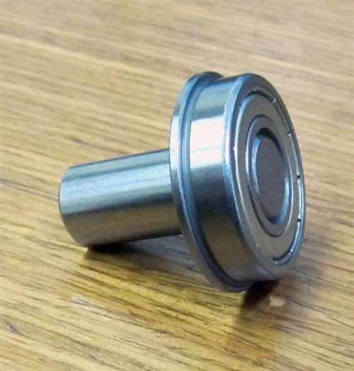 5/8"inch Flanged Ball Bearing - 1/4 diameter integrated 7/8 Axle