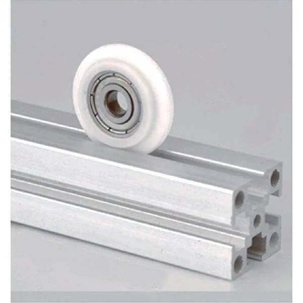 5mm Bore 2020 Aluminum Extrusion Profile 29mm POM Plastic Y Type Track sliding Wheel Bearing 5x29x8mm