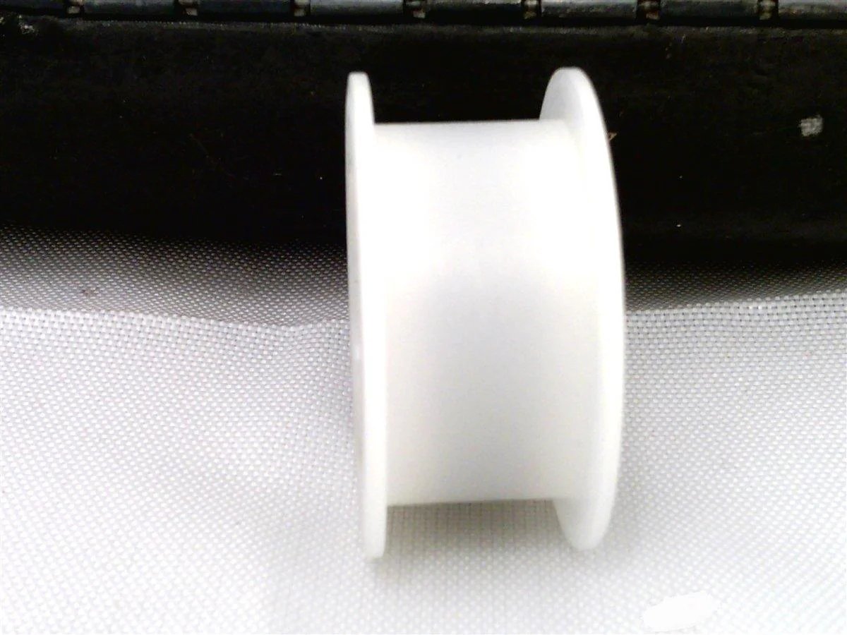 5mm Bore Bearing - 23mm Round Nylon Pulley Squared Groove Track Roller Bearing 5x23x13mm