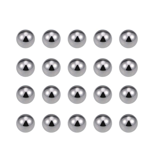 5mm Carbon Steel Bearing Balls, Precision Ball Set of 100, for Bearings and Mechanical Gears, High Hardness and Wear Resistance, Smooth Surface and Lightly Lubricated, Durable, Reliable Performance