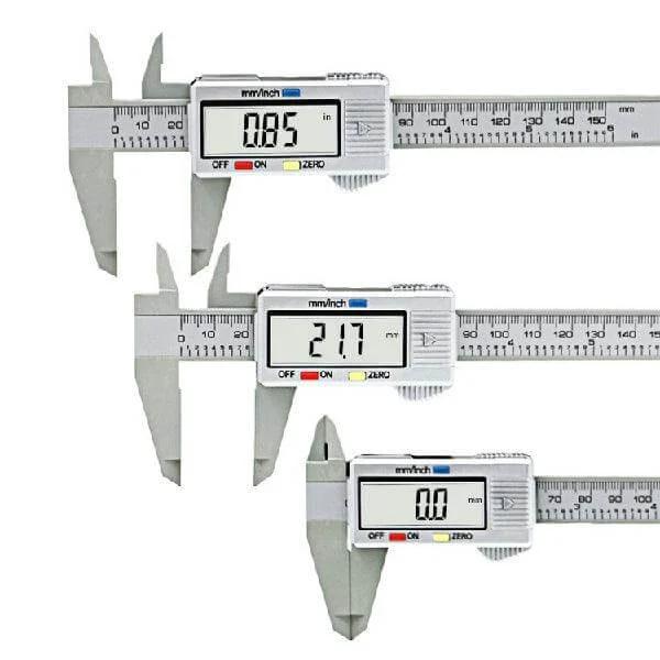6" LCD 150mm Digital Electronic Plastic Vernier Caliper