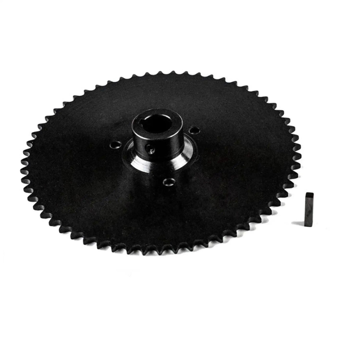 Durable 60 Tooth Roller Chain Sprocket B Type For 1 Inch Bore With One Quarter Inch Keyway And Two Setscrews Unhardened Teeth