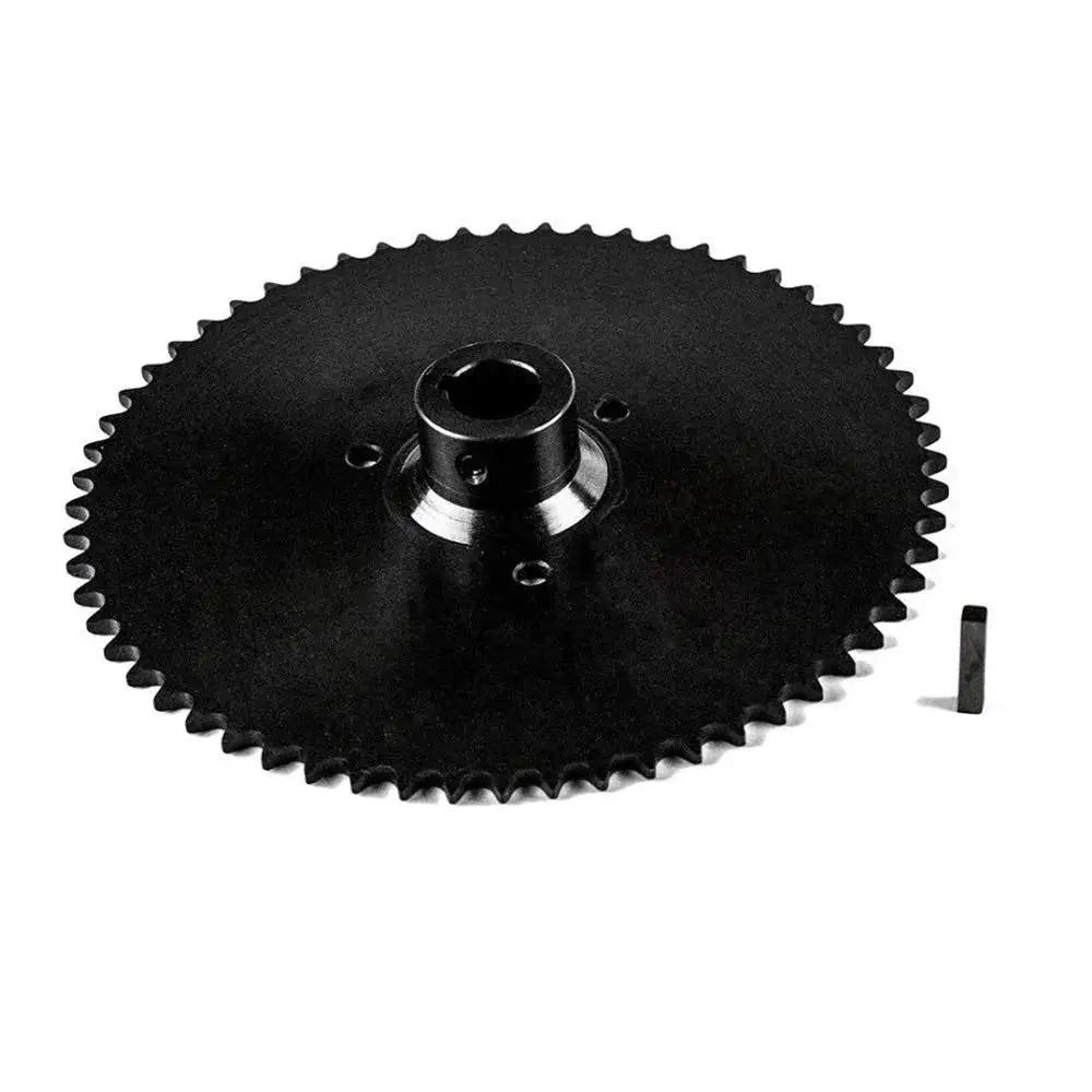 Durable 60 Tooth Roller Chain Sprocket B Type For 1 Inch Bore With One Quarter Inch Keyway And Two Setscrews Unhardened Teeth