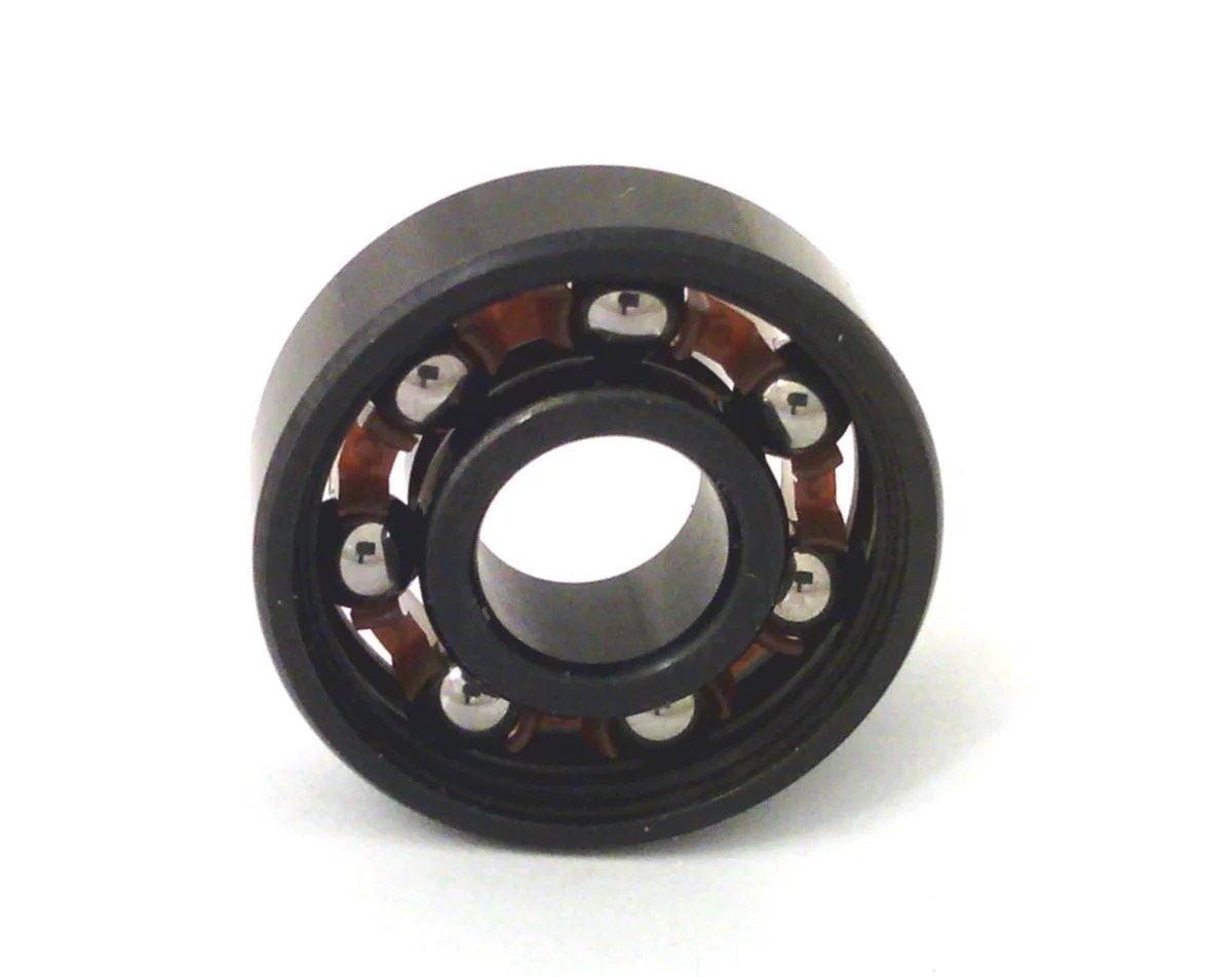 608B Fidget Spinner Chrome Steel Open Ball bearing - Nylon Cage 8x22x7mm