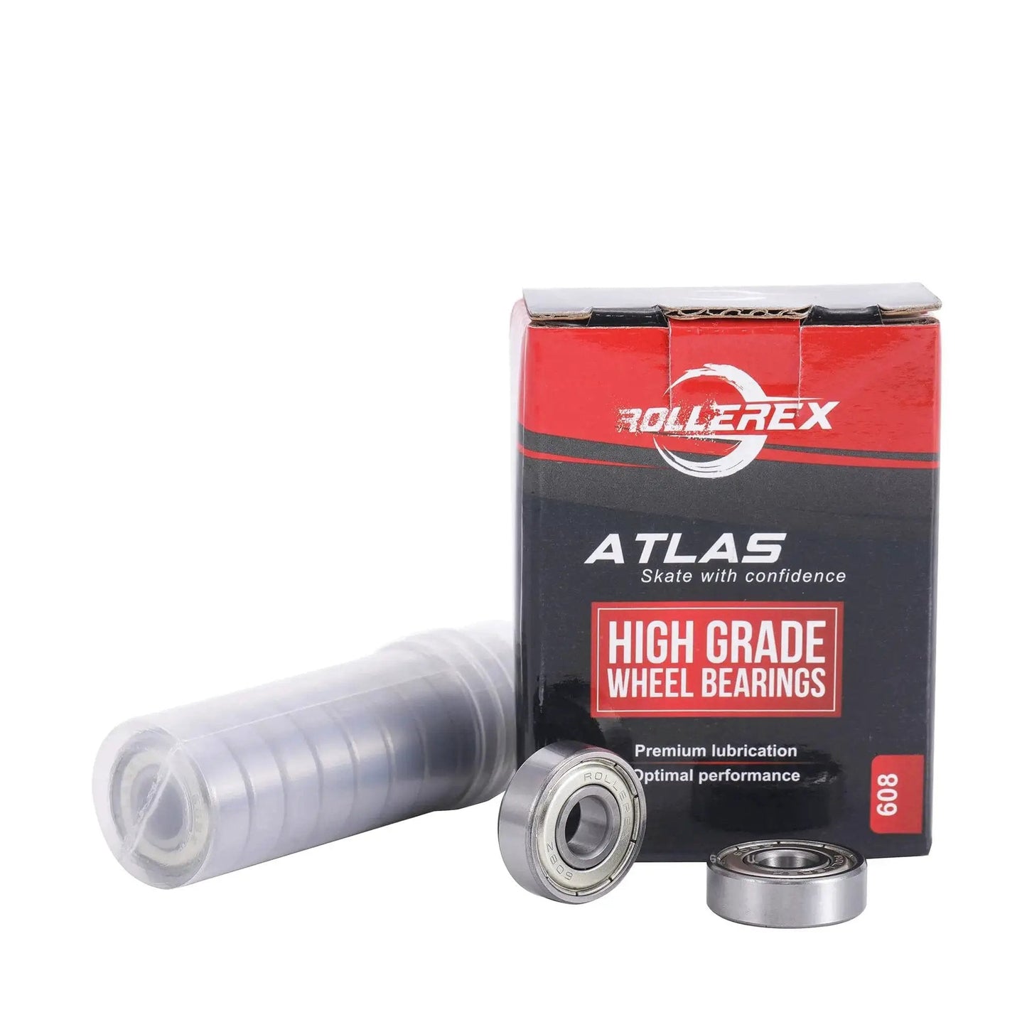 608ZZ Pre Lubricated Roller Skate Wheel Bearings For Inline Skates Roller Blades Scooters RipStiks And Skateboards 20 Pack