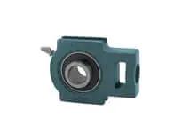 Single 60mm UCT312 Set-Screw Take-Up Unit for Industrial Conveyors and Linear Slide Systems, Robust Pillow Block Housing