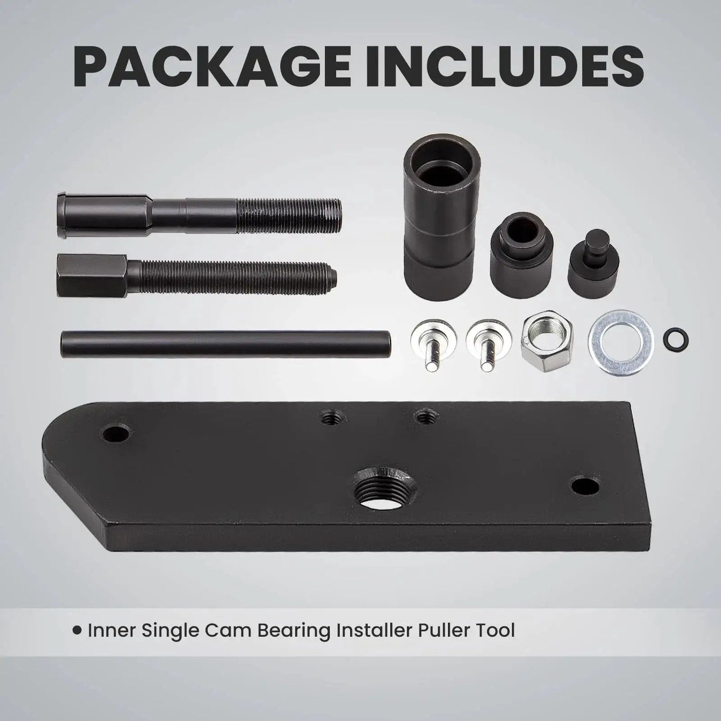 Single Engine Inner Camshaft Bearing Installer And Puller Tool For Harley Evolution 1986 To Present Replacement Part with components