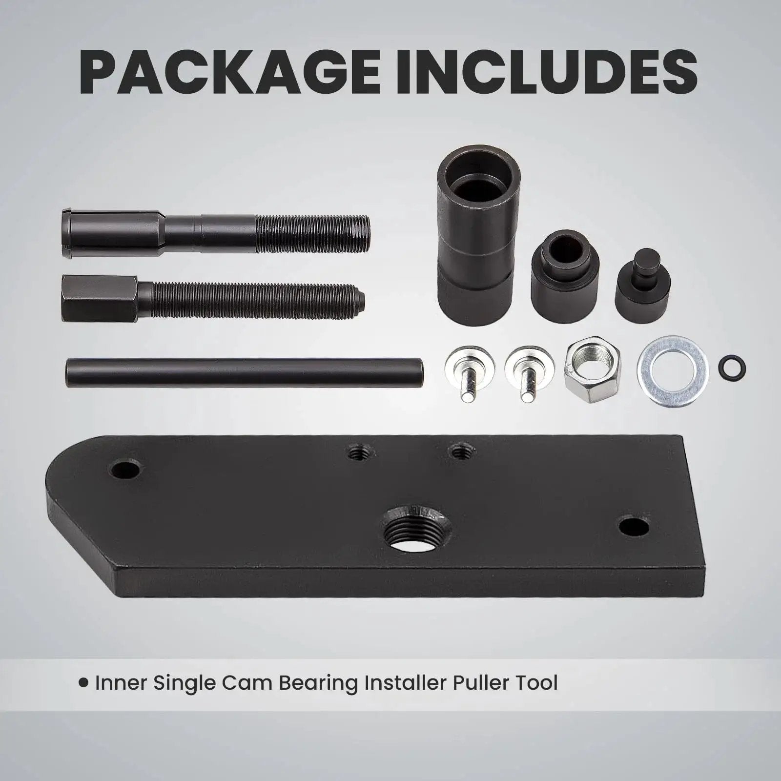 Single Engine Inner Camshaft Bearing Installer And Puller Tool For Harley Evolution 1986 To Present Replacement Part with components