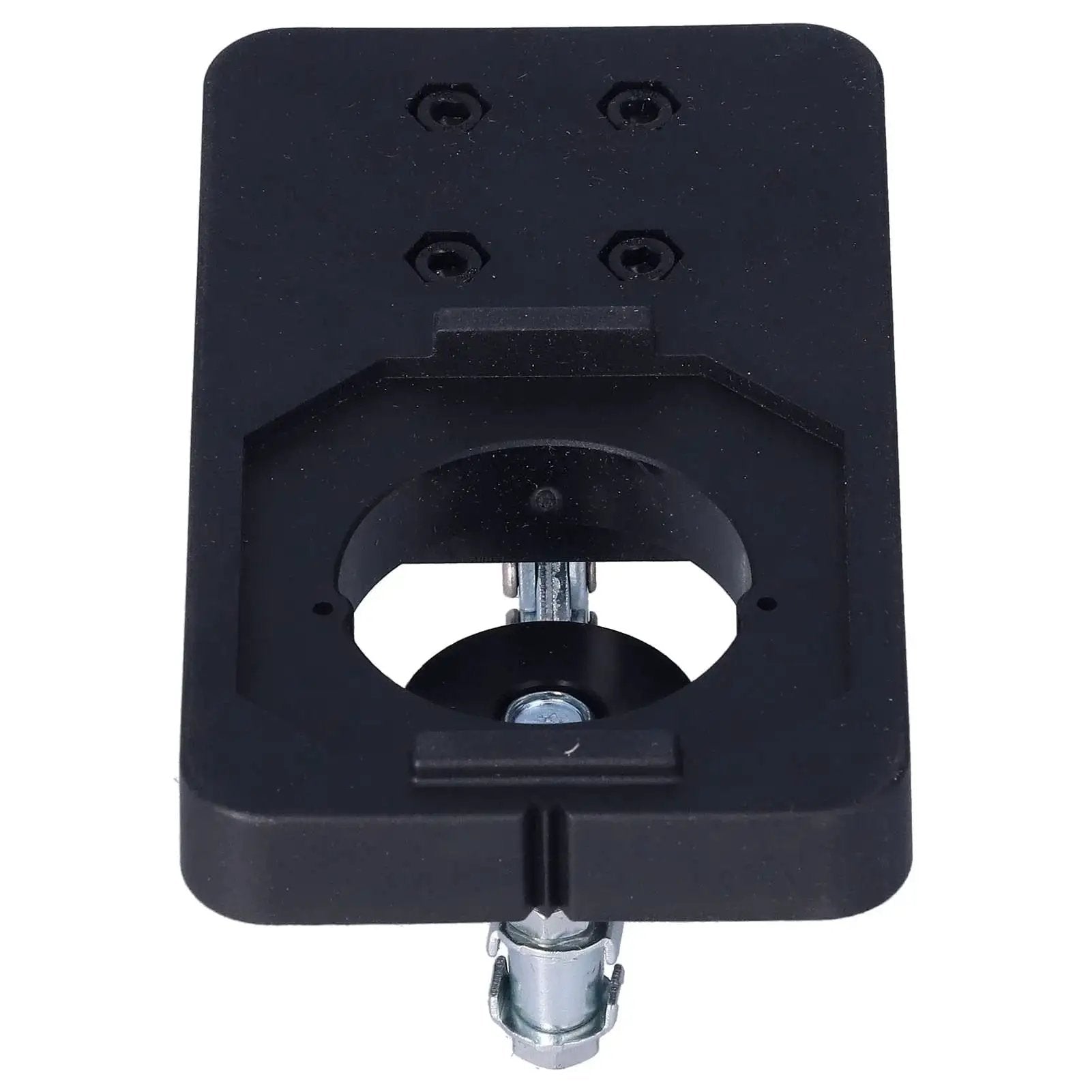 Household Woodworking Hinge Boring Jig Kit 35mm And 1.4 Inch Hole Opener with black ABS housing and steel components