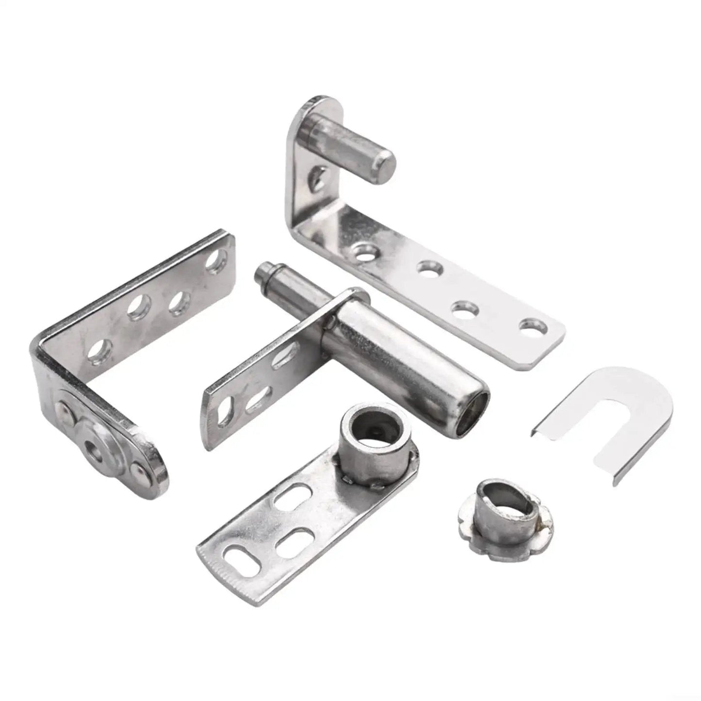 Stainless Steel Self Return Double Swing Door Hinge For Cafe Bar Saloon Doors Heavy Duty Hardware With High Load Bearing Capacity parts