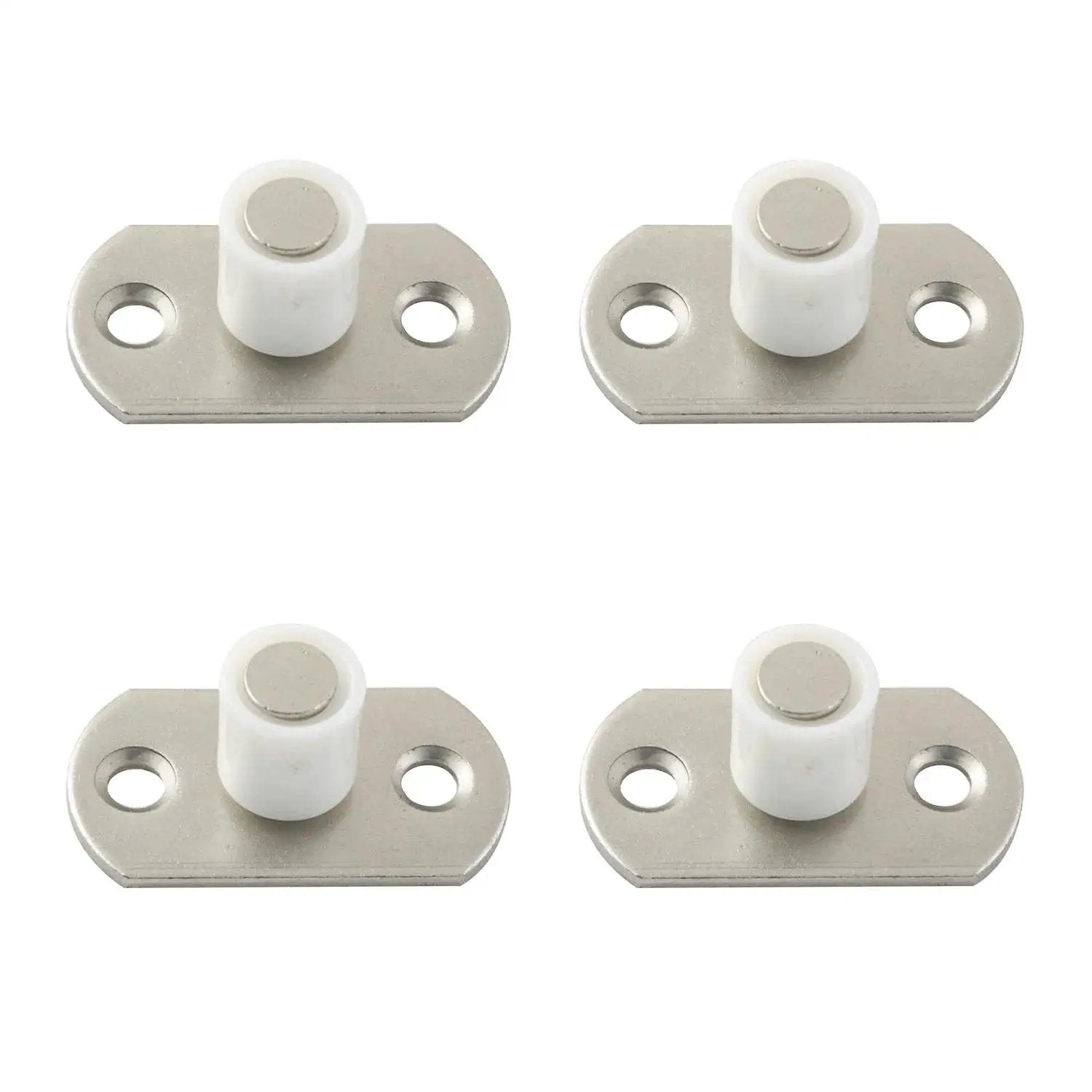 4 Pieces Lower Guide Pulleys 12Mm Nylon for Sliding Doors Positioner Swing Stop Limiter Lifting Wheel Accessories