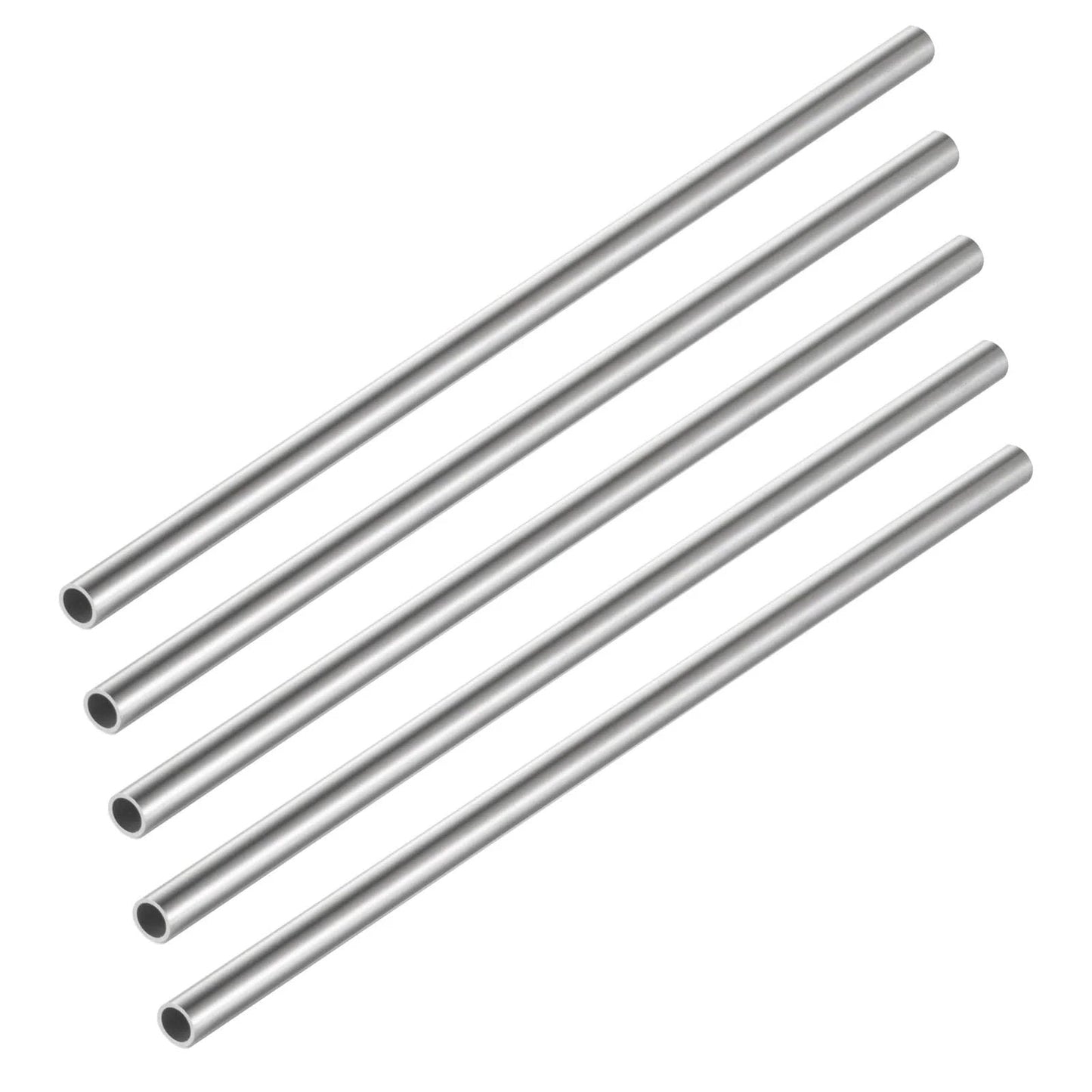 Capillary Stainless Steel Tubing 12 Mm OD X 10 Mm ID 30 Cm Length 5 Piece Set 304 Stainless Steel Pro Grade Smooth Surface