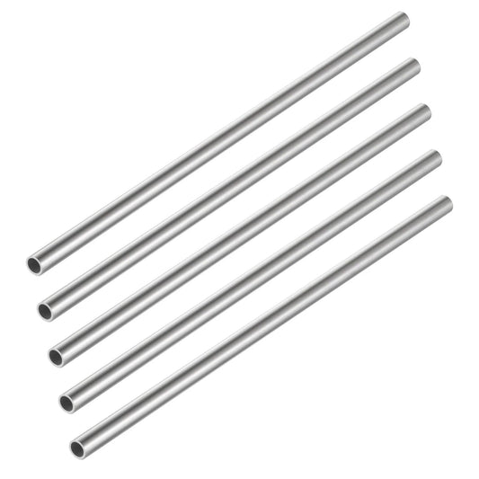Capillary Stainless Steel Tubing 12 Mm OD X 10 Mm ID 30 Cm Length 5 Piece Set 304 Stainless Steel Pro Grade Smooth Surface