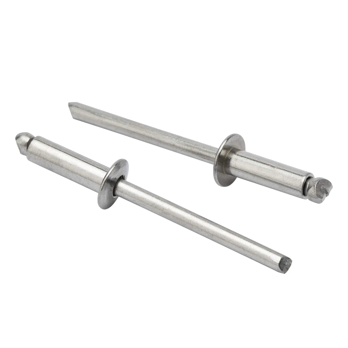 Stainless Steel Blind Rivets 3/16 x 1/2 Inch 4.8 x 12.7 Mm, 100-Pack Pop Rivets For Heavy Duty Auto Marine DIY Projects, Tough As Nails Corrosion And Acid Resistant Fastening By ISPINNER