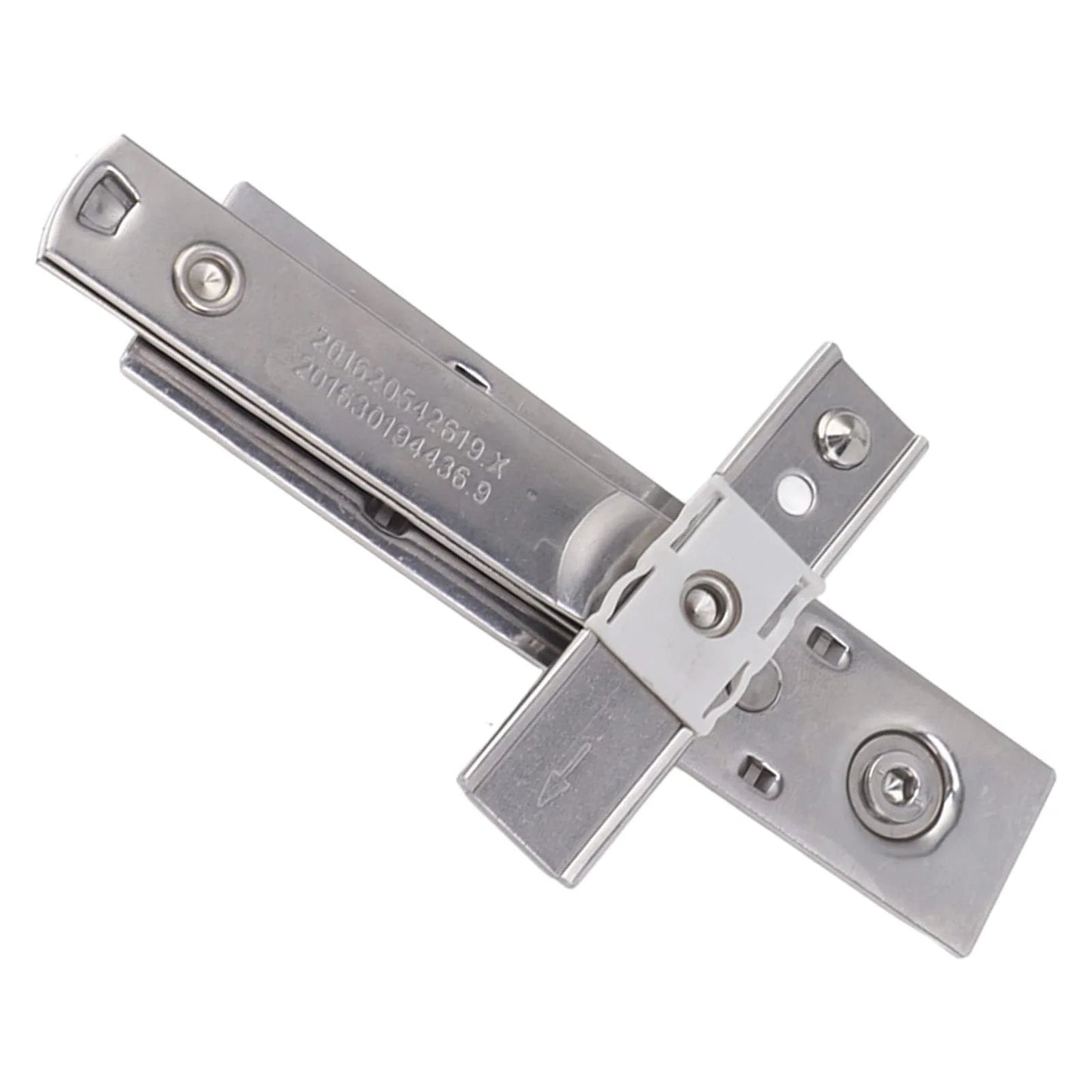 Stainless Steel Casement Window Hinge With Friction Stay And Ventilation Limiter For Replacement Parts, 23mm Slot Width shown