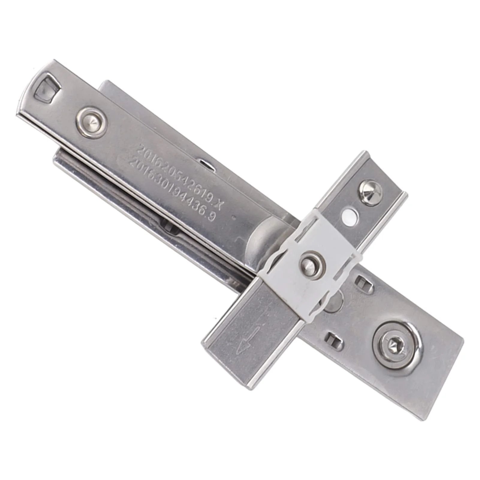 Stainless Steel Casement Window Hinge With Friction Stay And Ventilation Limiter For Replacement Parts, 23mm Slot Width shown