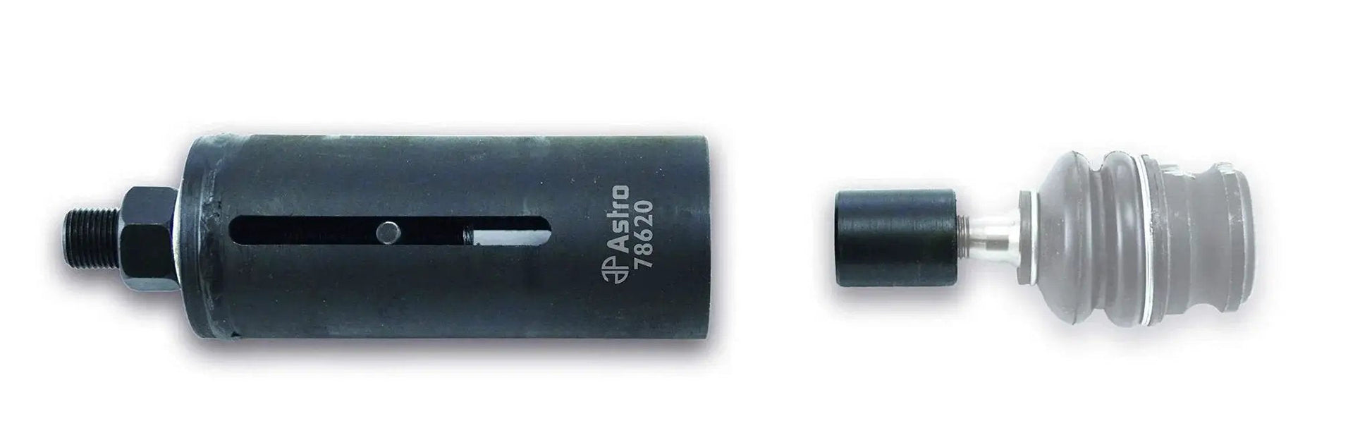 Ball Joint Puller Remover For Seized Subaru Vehicles With Slide Hammer Adapter featuring 24 mm socket and adapter components