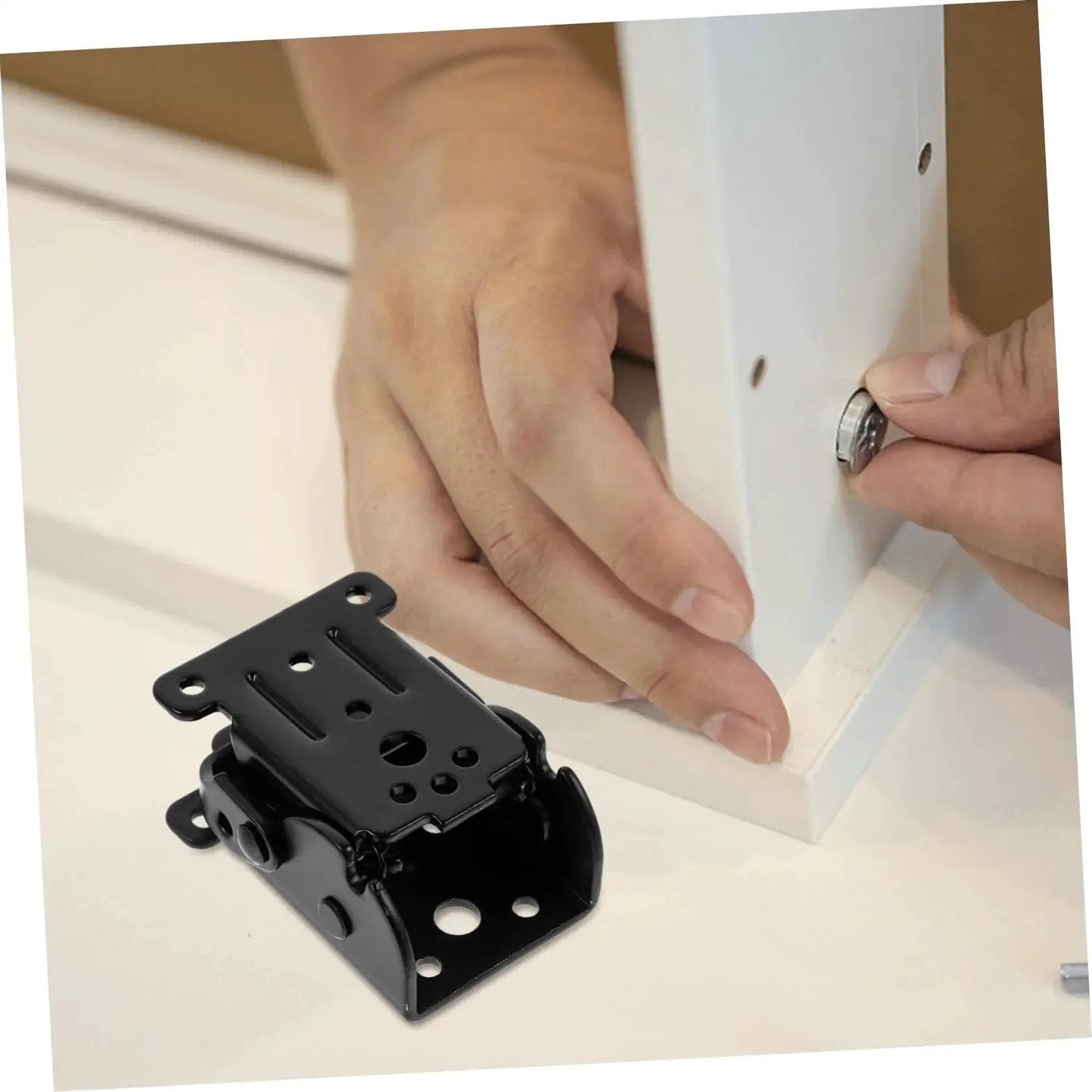 Installing Four Pack Folding Rack And Table Hinge Set For Space Saving Easy Install High Load Capacity Durable Chair And Furniture Hinges