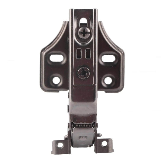 Soft Closing Hinges For Aluminum Frame Cabinets And Glass Doors With Adjustable Enlarged Base And Thickened Boost Arm For Smooth Cushioning No Slam Operation, Compatible With 19 To 24mm Frames And 14 To 21mm Wood Thickness Yosoo front view