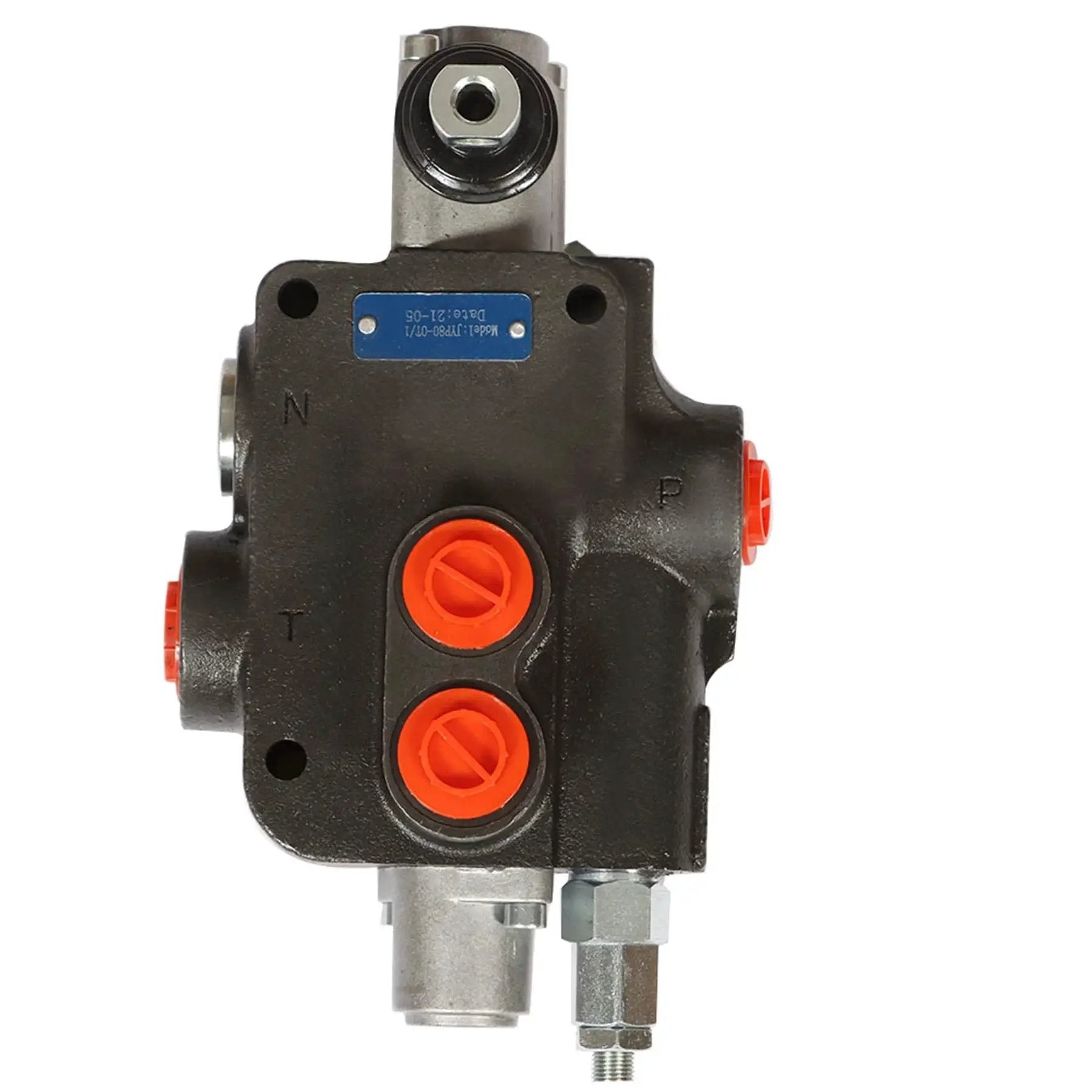 Heavy Duty 1 Spool Hydraulic Directional Control Valve 4 Way 3 Position Spring Center With 21GPM Max Flow And 3600PSI Rating