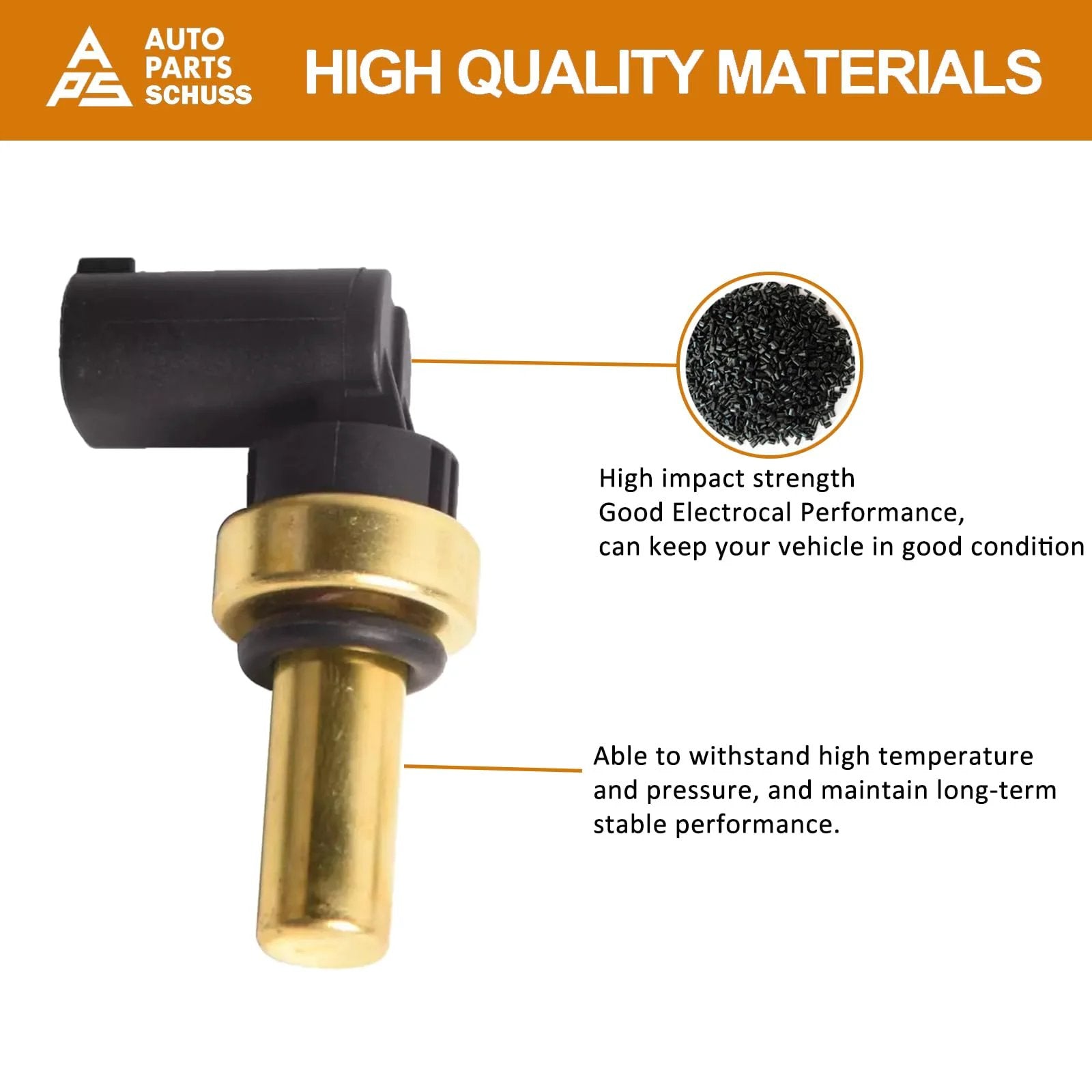 Engine Coolant Temperature Sensor Replacement Plug And Play Compatible With Chevrolet Cruze Malibu Sonic Volt Spark