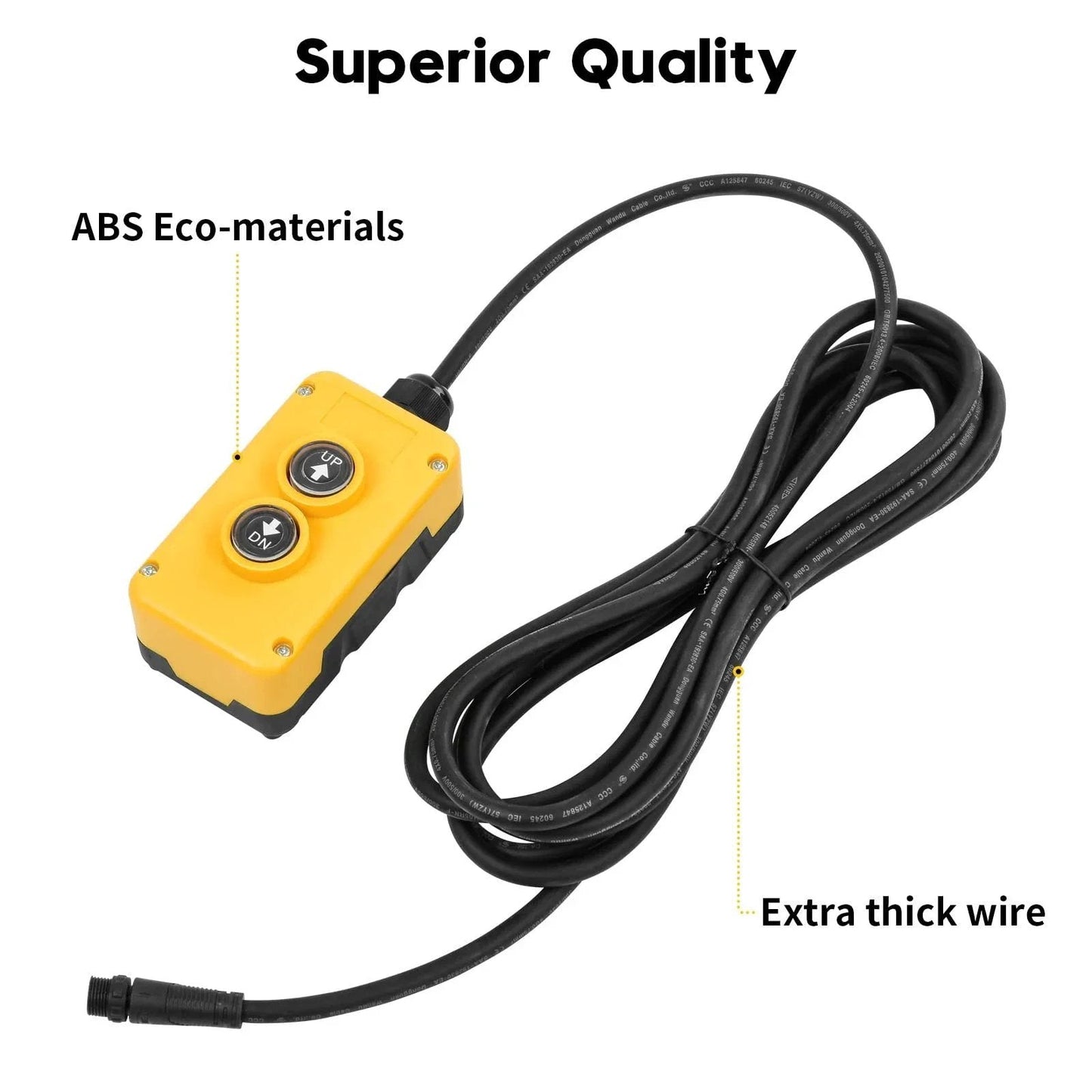 Dump Trailer Remote Control Switch For 4 Wire 12V Double Acting Hydraulic Pump Power Supply Unit Remote Controller Upgrade