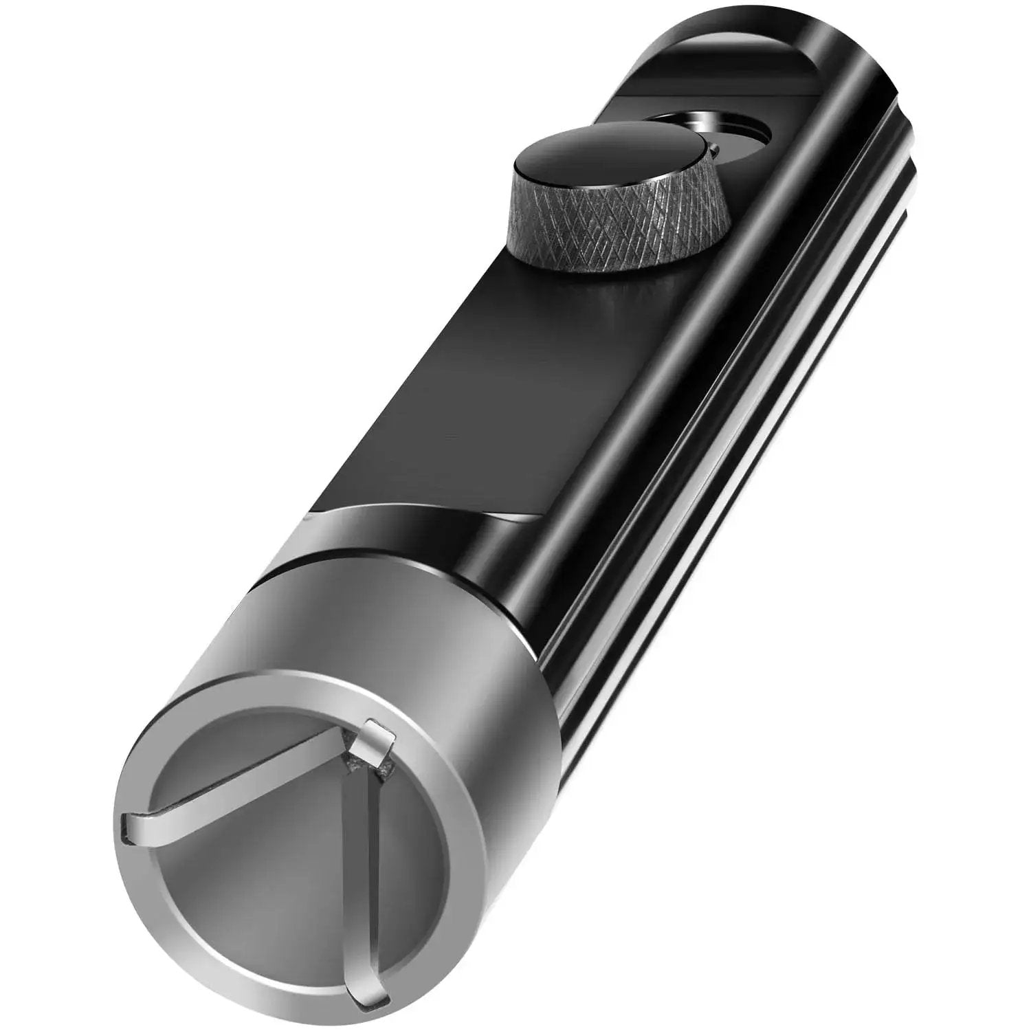 Front view of Tubing Deburring Tool for 3/16 to 1/2 Inch Tubing for Brake and Fuel Lines, showing metal construction and cutting edges.