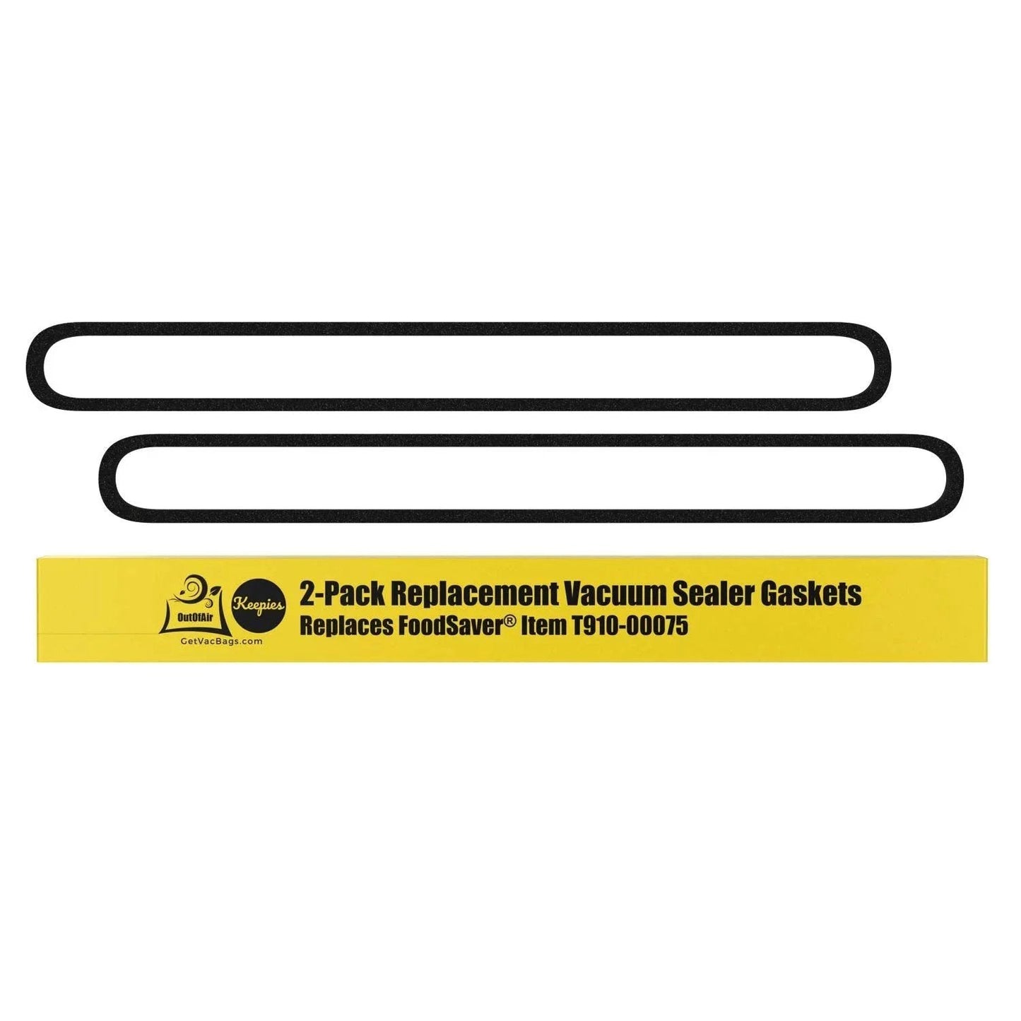 Two Foam Gasket Replacements For FoodSaver Vacuum Sealers Premium Upper And Lower Gaskets Set Fits V2200 V2400 V2800 V3000