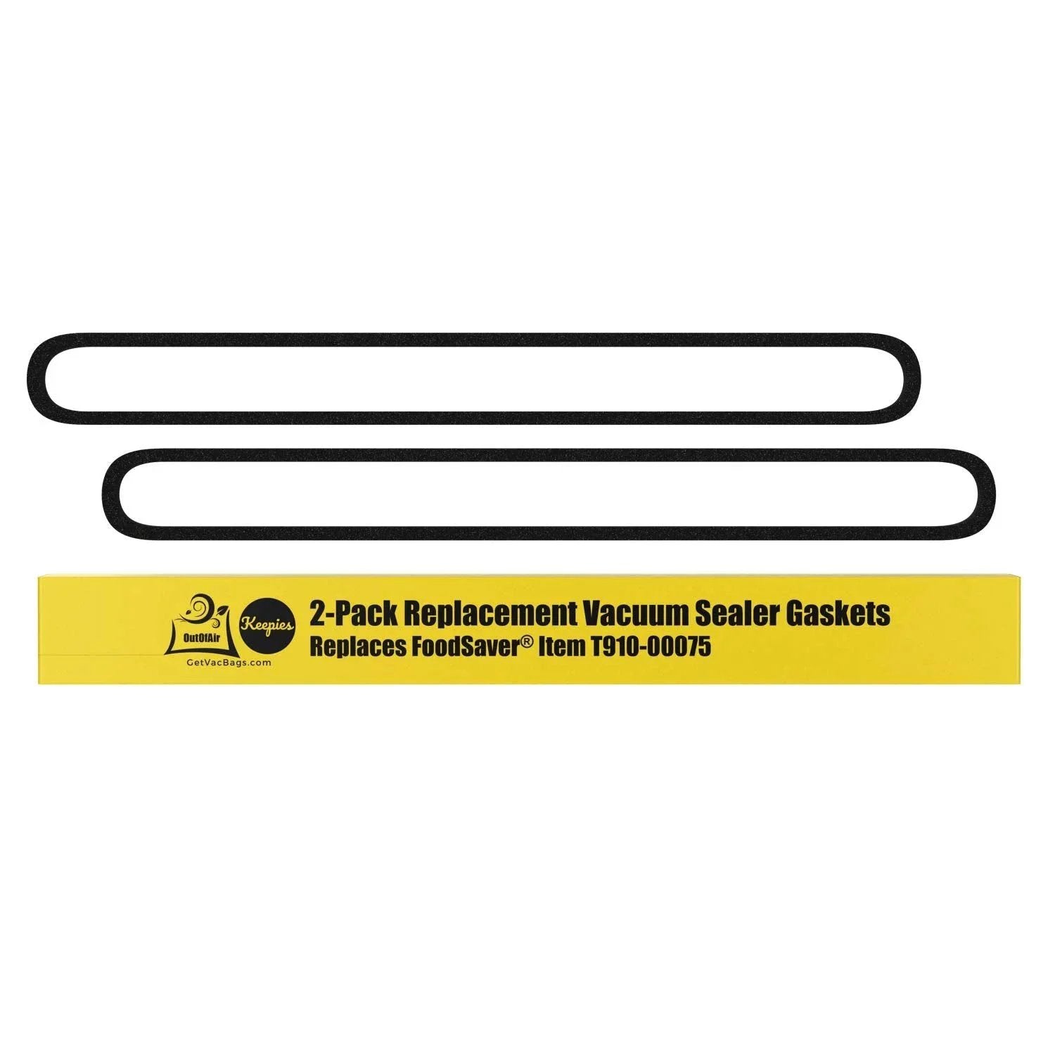 Two Foam Gasket Replacements For FoodSaver Vacuum Sealers Premium Upper And Lower Gaskets Set Fits V2200 V2400 V2800 V3000