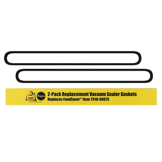 Two Foam Gasket Replacements For FoodSaver Vacuum Sealers Premium Upper And Lower Gaskets Set Fits V2200 V2400 V2800 V3000